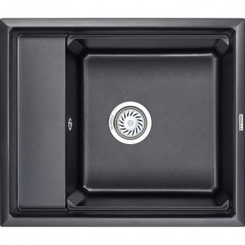 Кухонная мойка GRANULA KS-6004, шварц (черный металлик) Кухонная мойка GRANULA KS-6004, шварц (черный металлик)